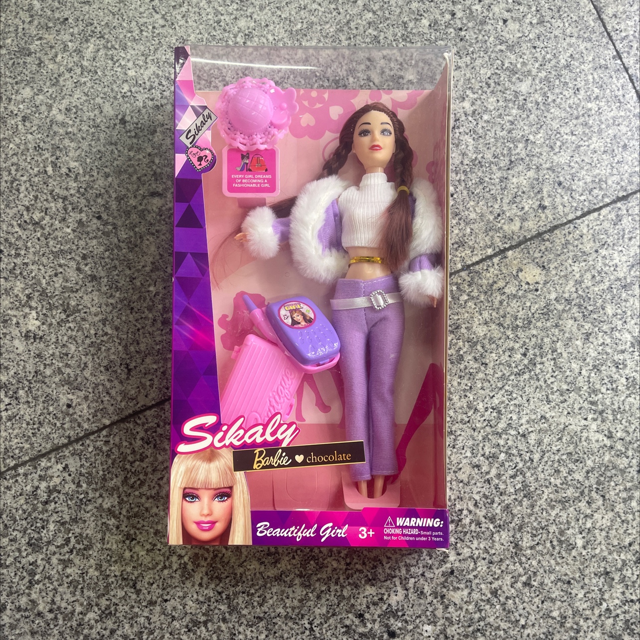 "20241202 Children's Toy Barbie doll. detail image 3