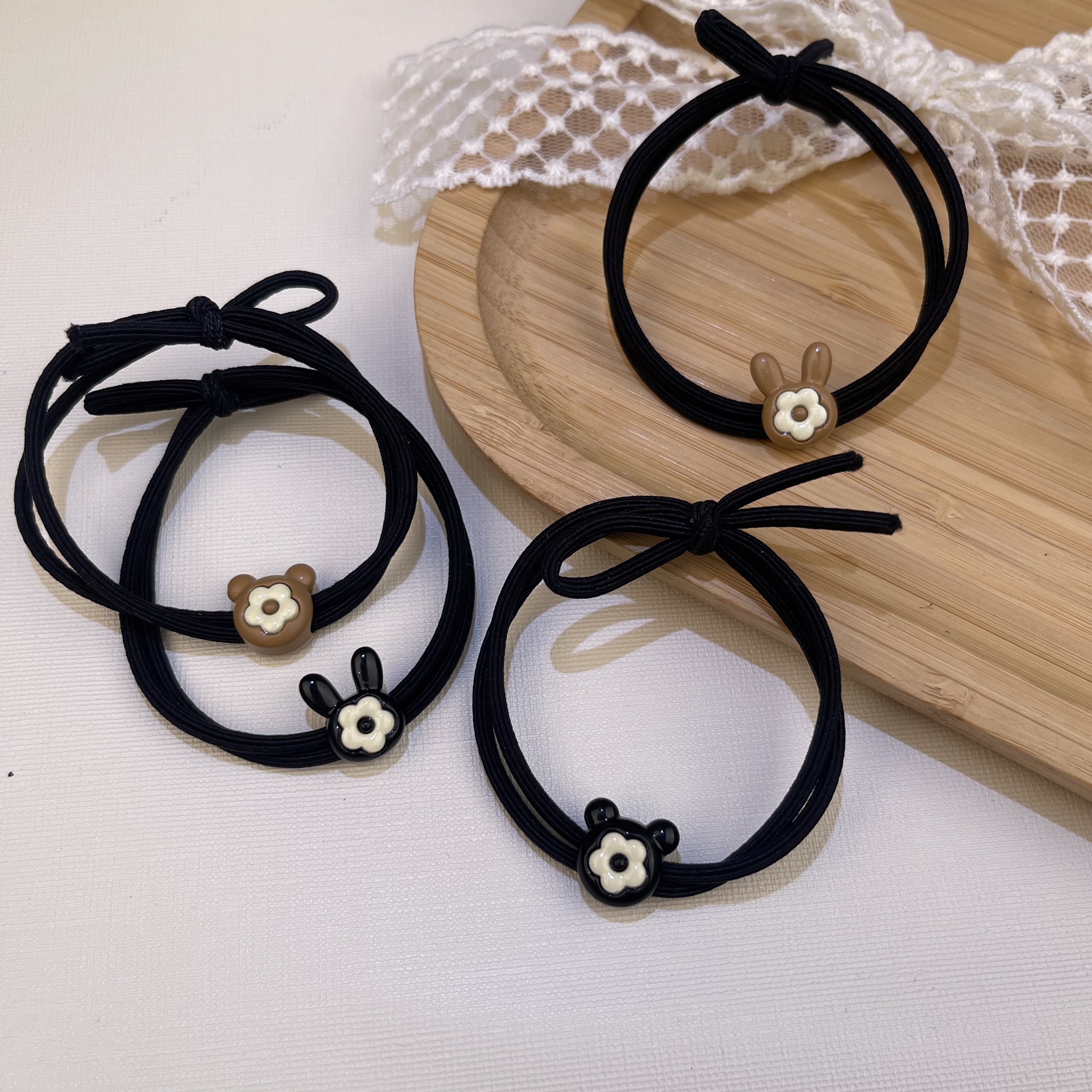 Hair accessories, headwear, hair ties, diamond hair ties, rubber bands for tying hair, exquisite and durable hair ties, fashionable hair accessories for women, elegant style, rubber bands for tying hair, diamond hair ties, hair accessories, headwear, hair ties