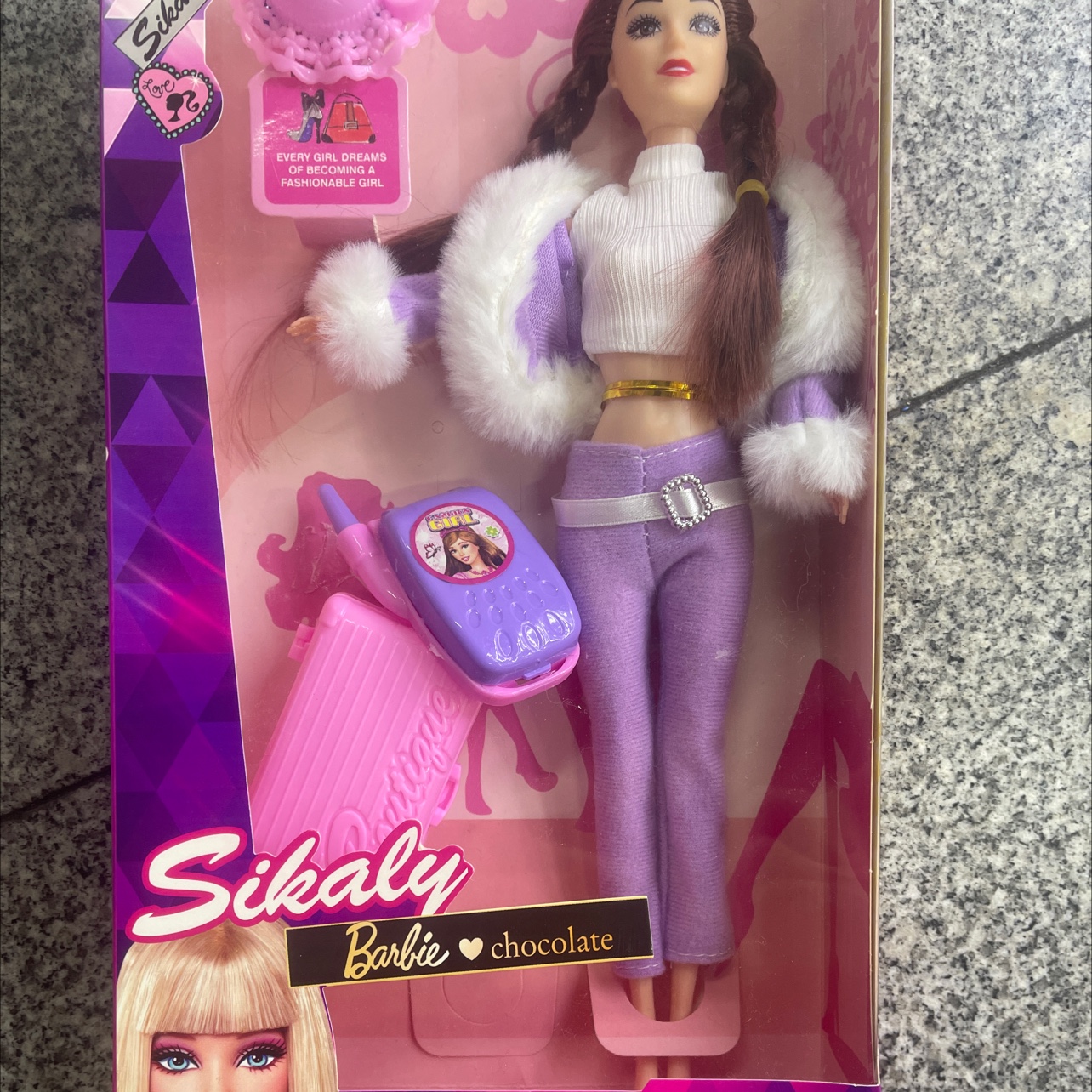 "20241202 Children's Toy Barbie doll. detail image 5