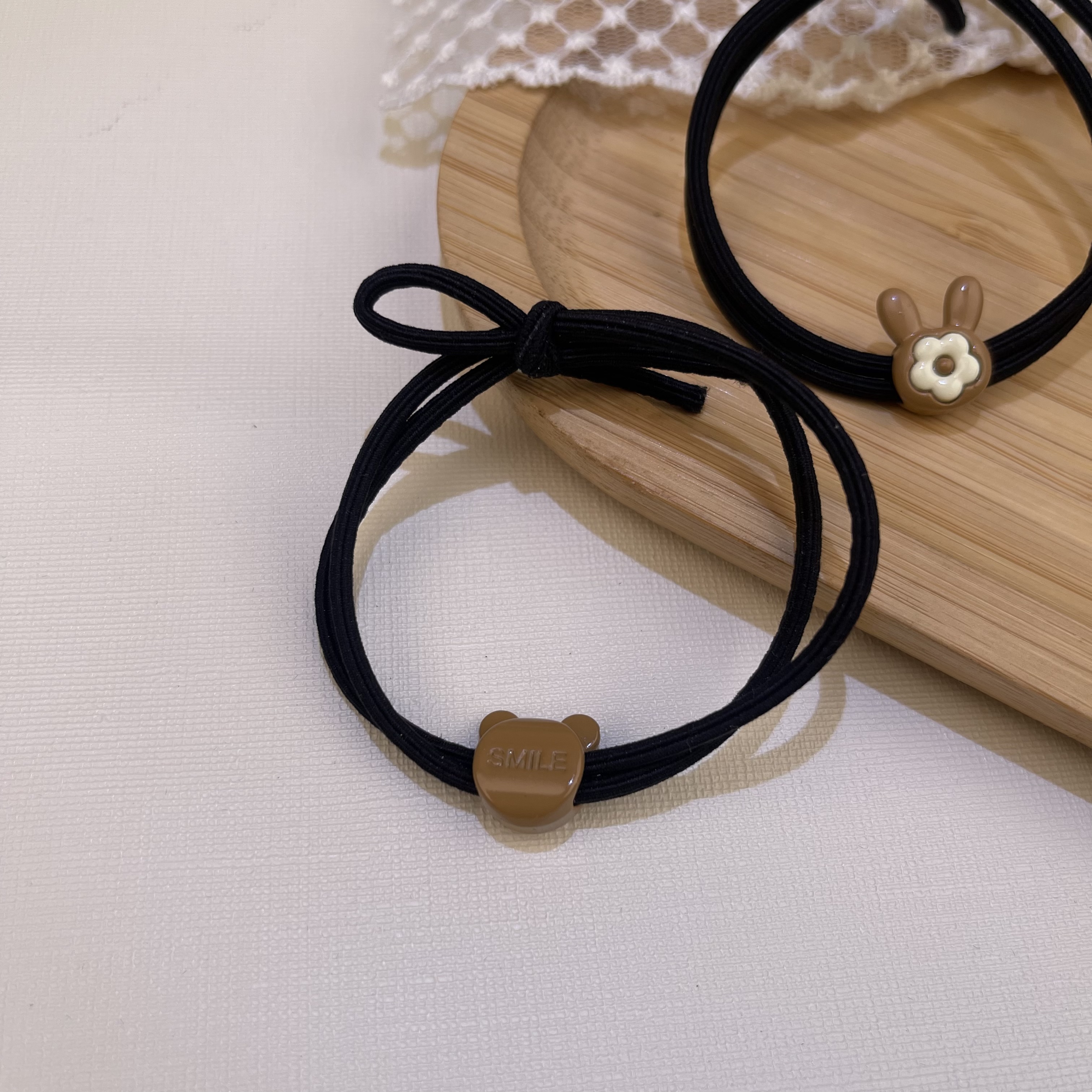 Hair accessories, headwear, hair ties, diamond hair ties, rubber bands for tying hair, exquisite and durable hair ties, fashionable hair accessories for women, elegant style, rubber bands for tying hair, diamond hair ties, hair accessories, headwear, hair ties Item Picture