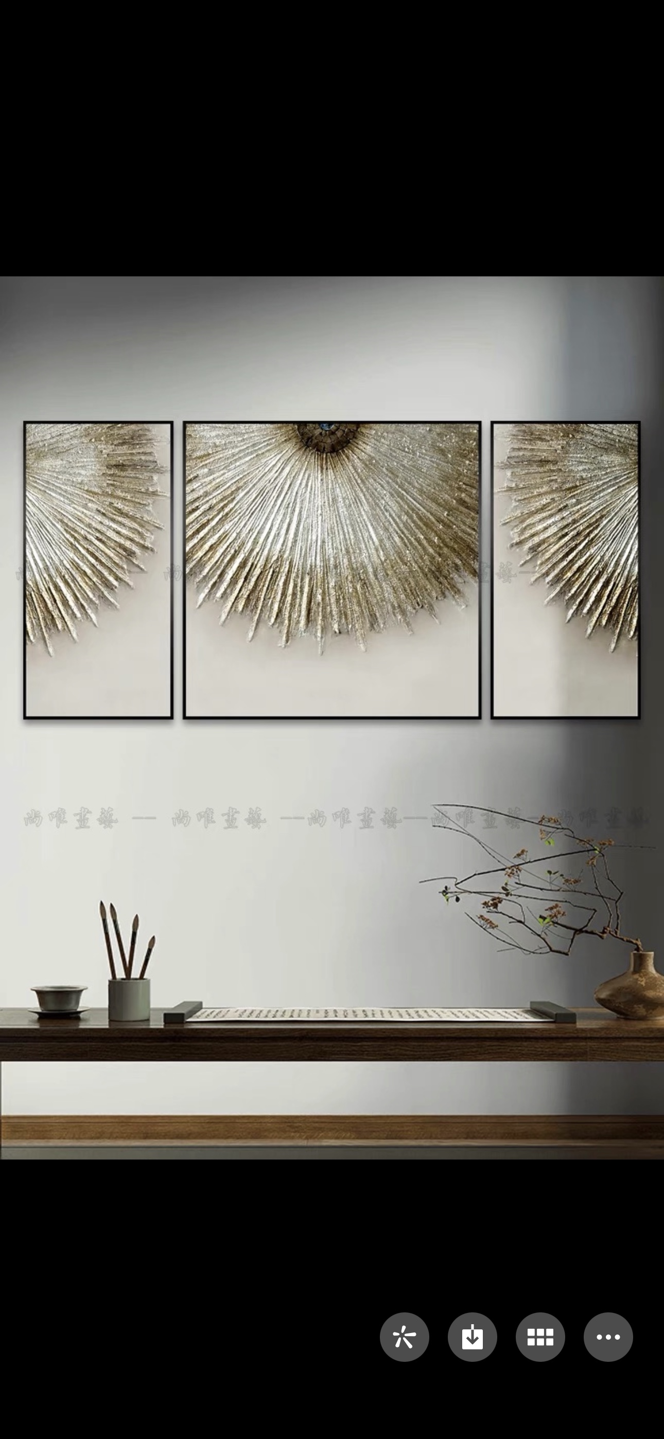 Modern and simple wall hangings, texture paintings, decorative oil paintings, interior decoration, and wall beautification