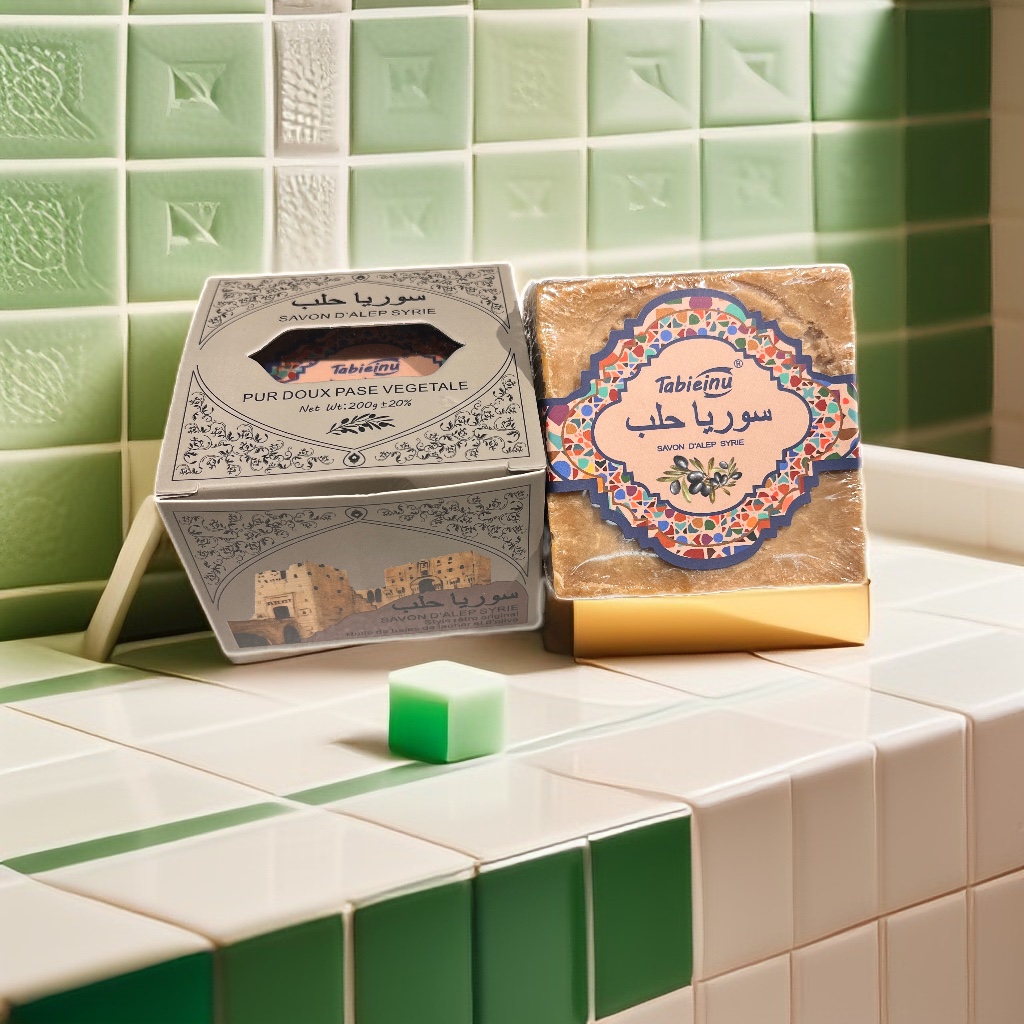 叙利亚古皂阿勒颇进口香皂洗脸洁面洗发沐浴肥皂手工皂旗舰店产品图