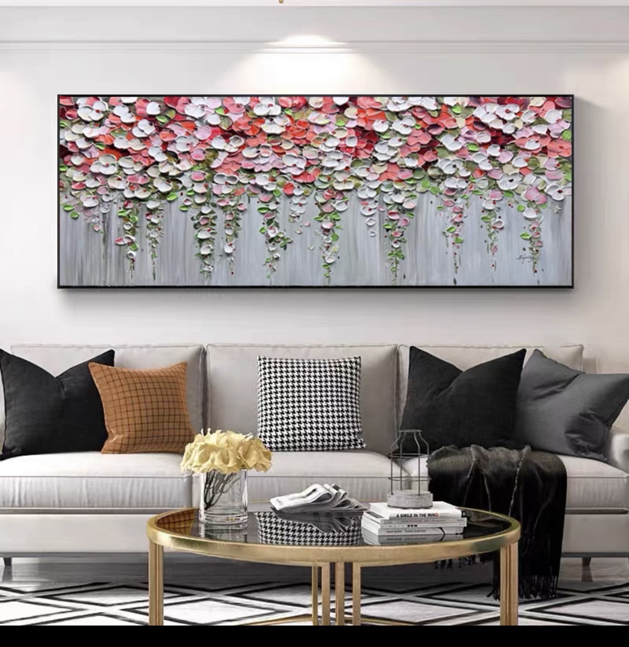 现代简约肌理装饰油画 挂画 艺术家手绘油画装饰画 家居壁挂艺术品