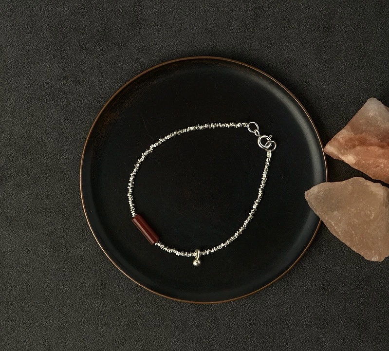 欧美风格珍珠项链 高档银饰精致珍珠饰品 时尚女士首饰礼物项链细节图