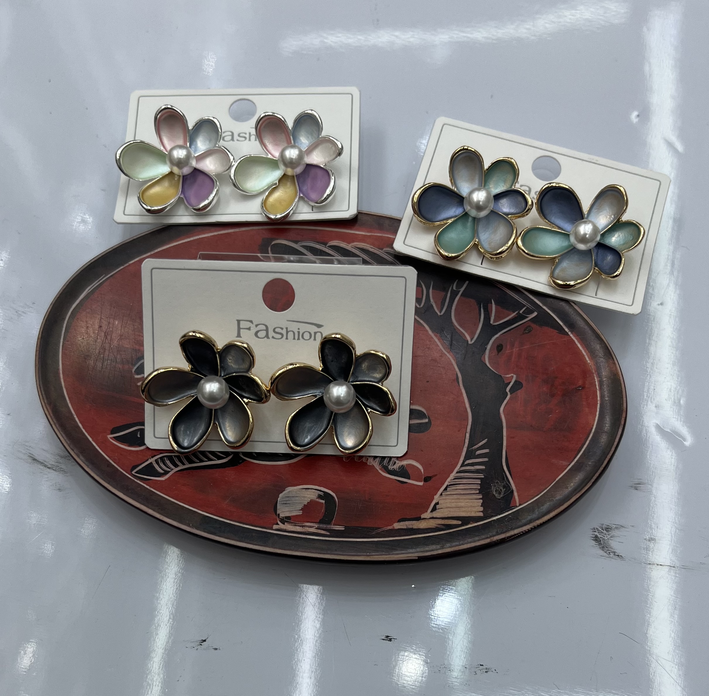 耳环耳饰 独特设计时尚饰品 耳夹款式 优雅气质耳饰 高级感满满产品图