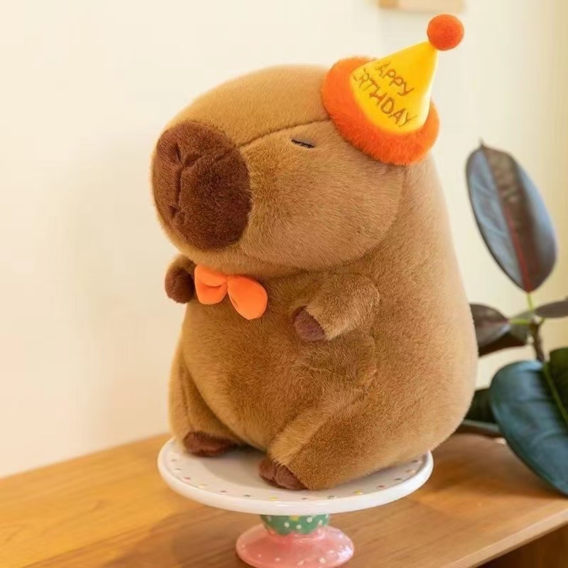 Water guinea pig plush toy details Picture