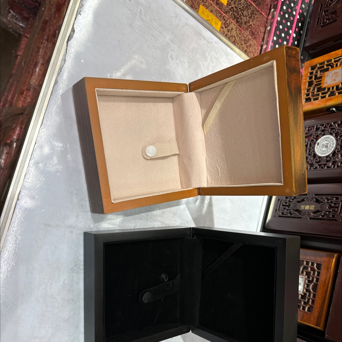 耳饰包装盒首饰盒 高档饰品包装卡片 精美首饰包装盒 珠宝收纳礼品盒首饰盒包装盒饰品首饰包装盒首饰盒首饰包装盒饰品包装卡片细节图