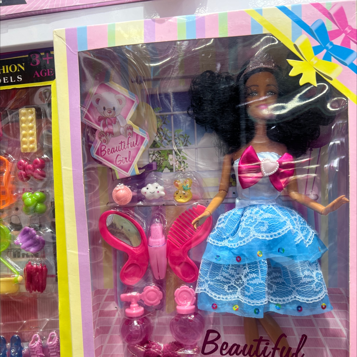 芭比娃娃，黑人，新款，可混款产品图