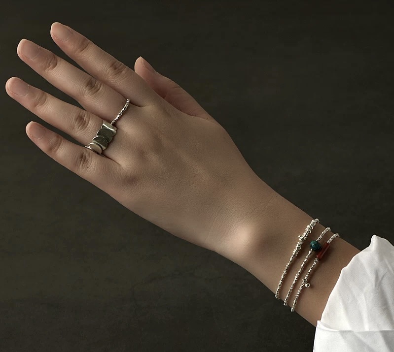 欧美风格珍珠项链 高档银饰精致珍珠饰品 时尚女士首饰礼物项链产品图