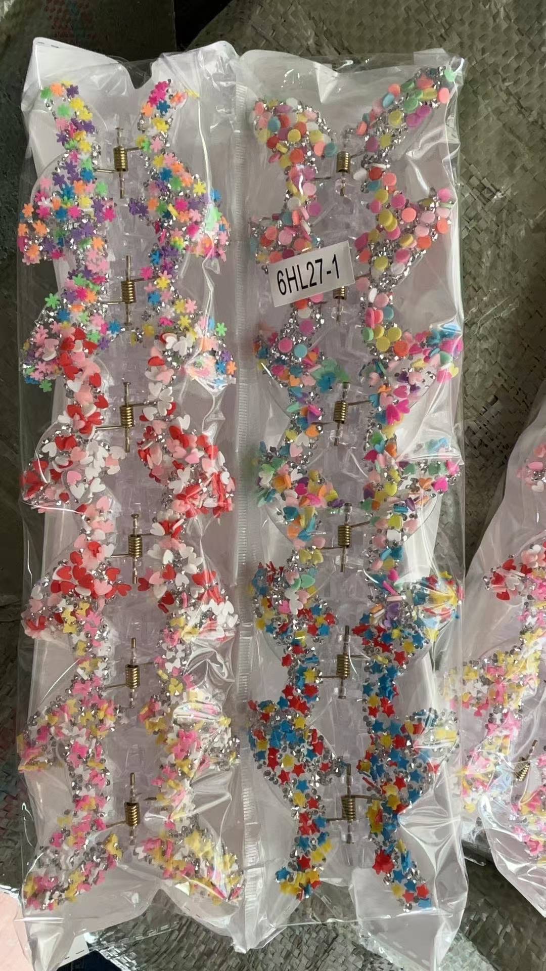 DIY手工制作套件 树脂珠子钥匙扣配件 奶油胶饰品配件 创意手工材料包4款价格一样详情图2