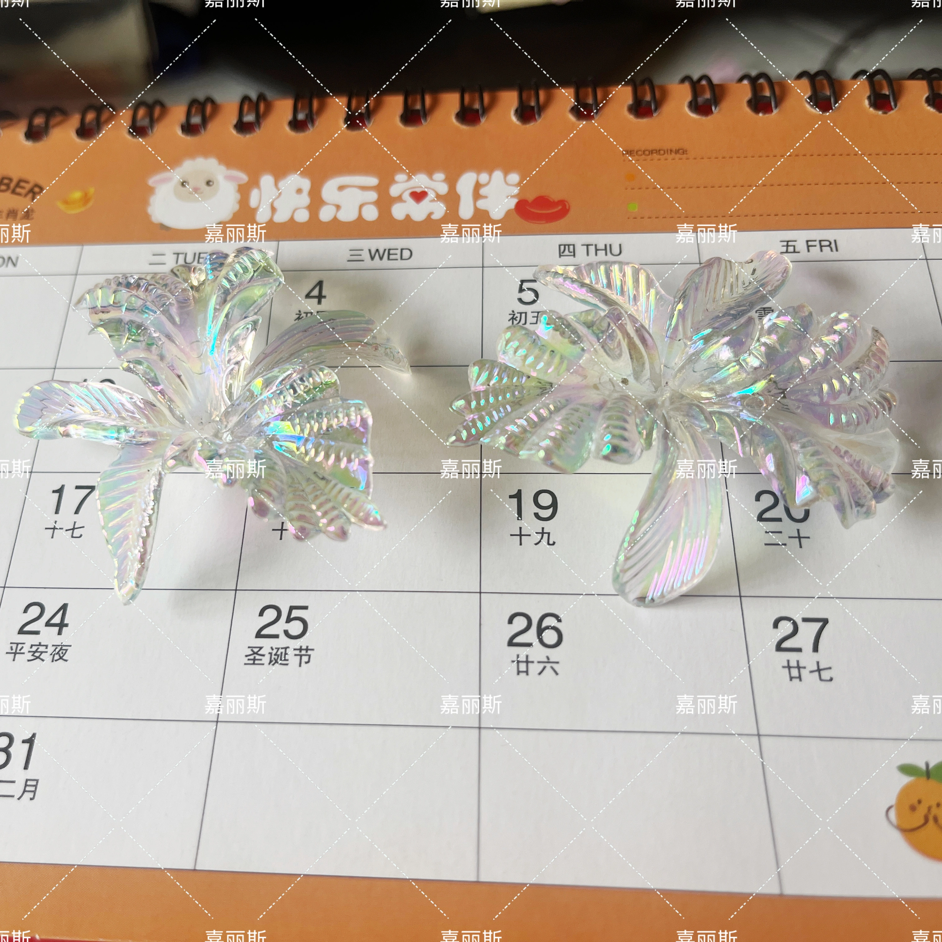 Direct sales and wholesale of electroplated jewelry and fan accessories from the manufacturer. Samples are provided detail image 2