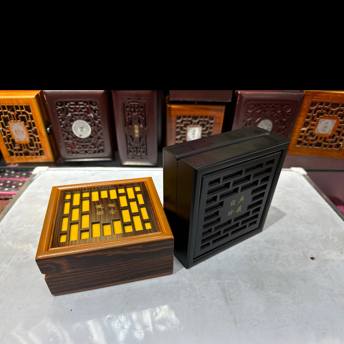 耳饰包装盒首饰盒 高档饰品包装卡片 精美首饰包装盒 珠宝收纳礼品盒首饰盒包装盒饰品首饰包装盒首饰盒首饰包装盒饰品包装卡片白底实物图