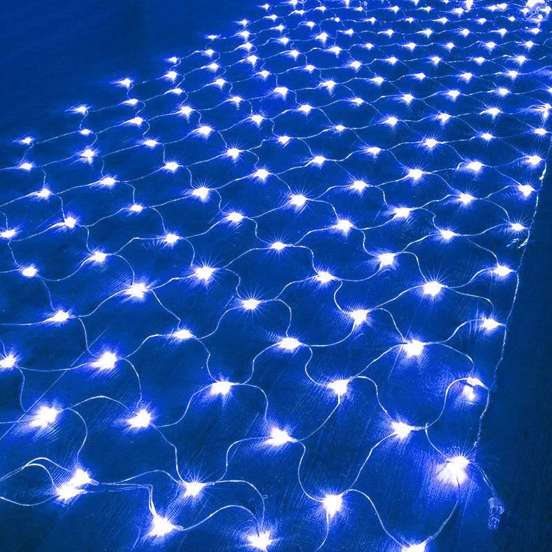LED fishing net light, net light, grid light manufacturer wholesale outdoor courtyard hotel lawn waterproof Christmas decoration Application Scenario