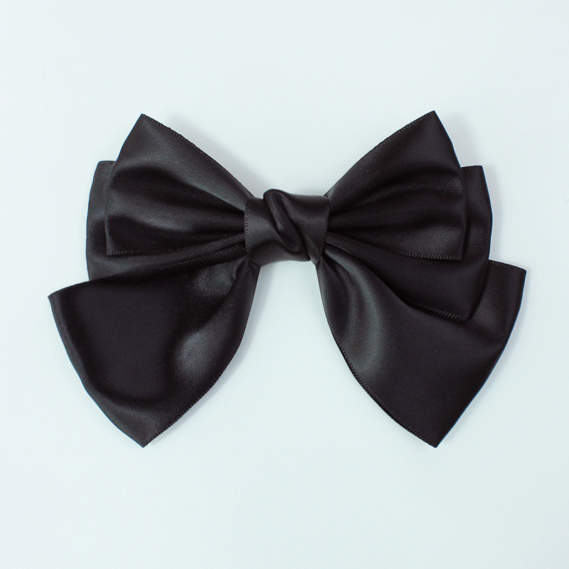 Creative accessories include glossy polyester hair clips, unique hair accessory designs, elegant ladies' hair clips, simple and fashionable headwear decorations detail image 6
