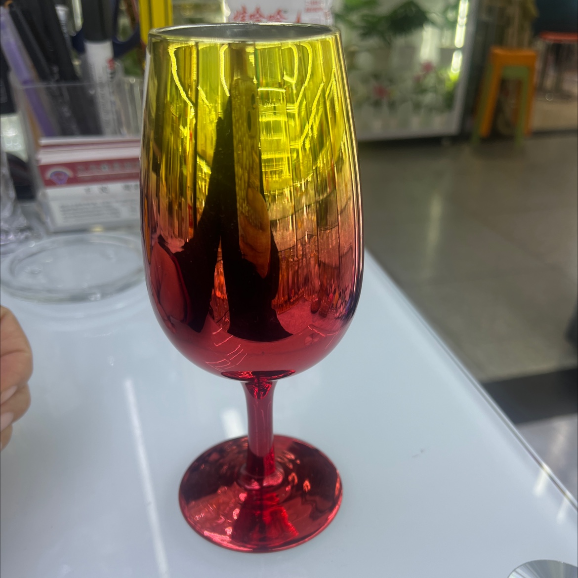 Highball glasses, red wine glasses, beer towers, small glass wine glasses, exquisitely printed wine glasses, high-end catering supplies, essential wine glasses for hotels and bars detail image 3