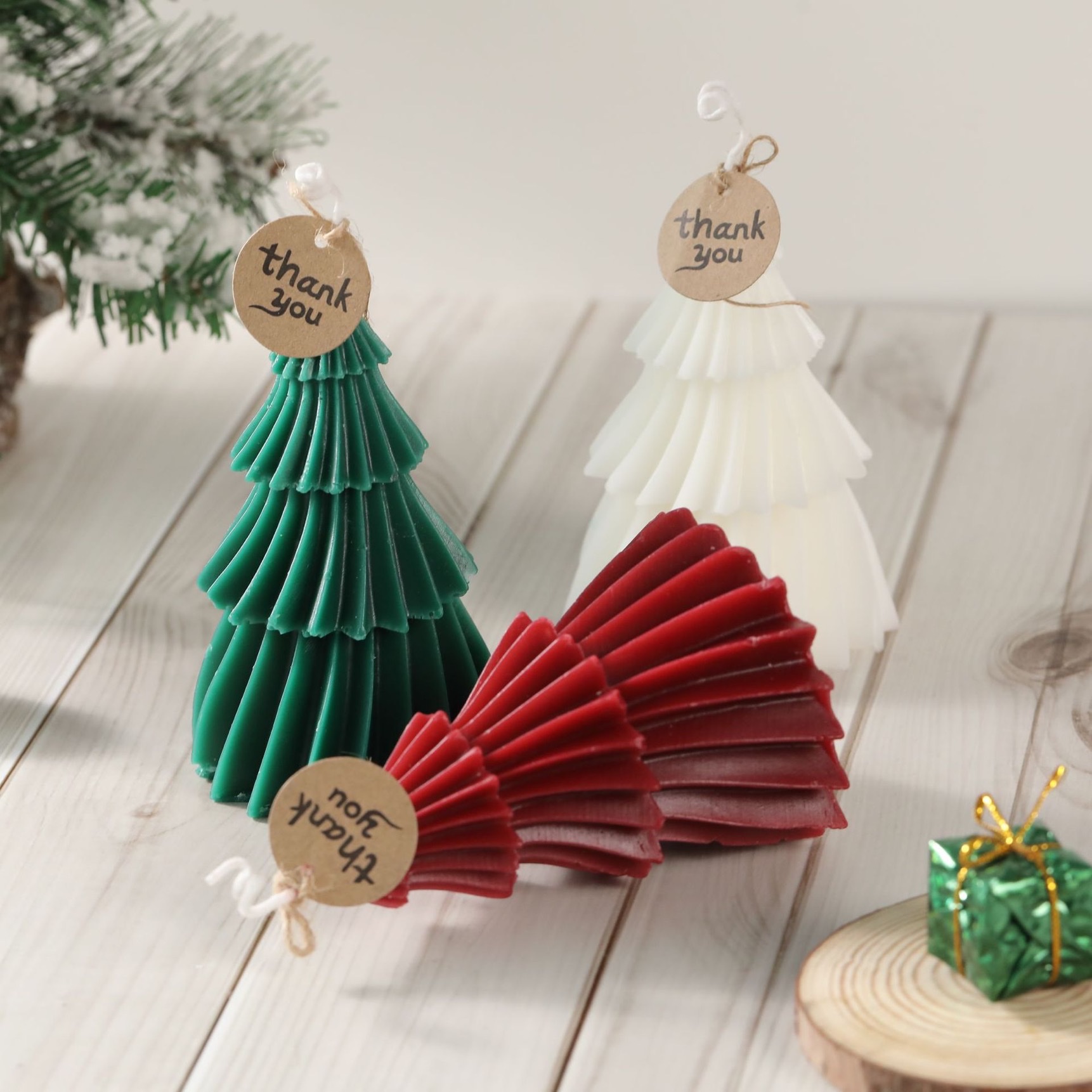 Ins-style scented candles, Christmas gift decoration, table mini Christmas scented candles, birthday happy candles detail image 6