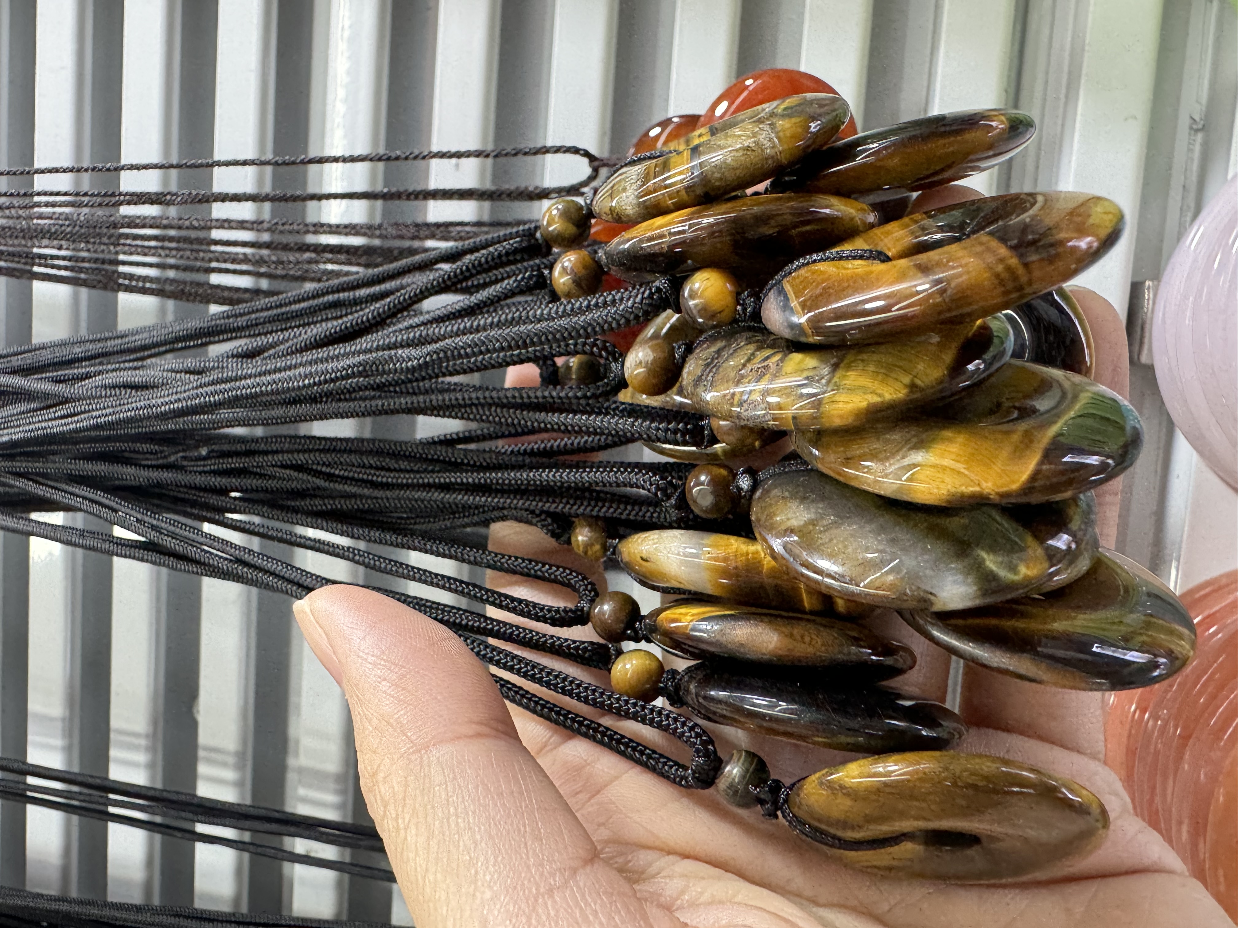 吊坠平安扣玉坠项链玉石白玉挂坠男女款节日礼物细节图