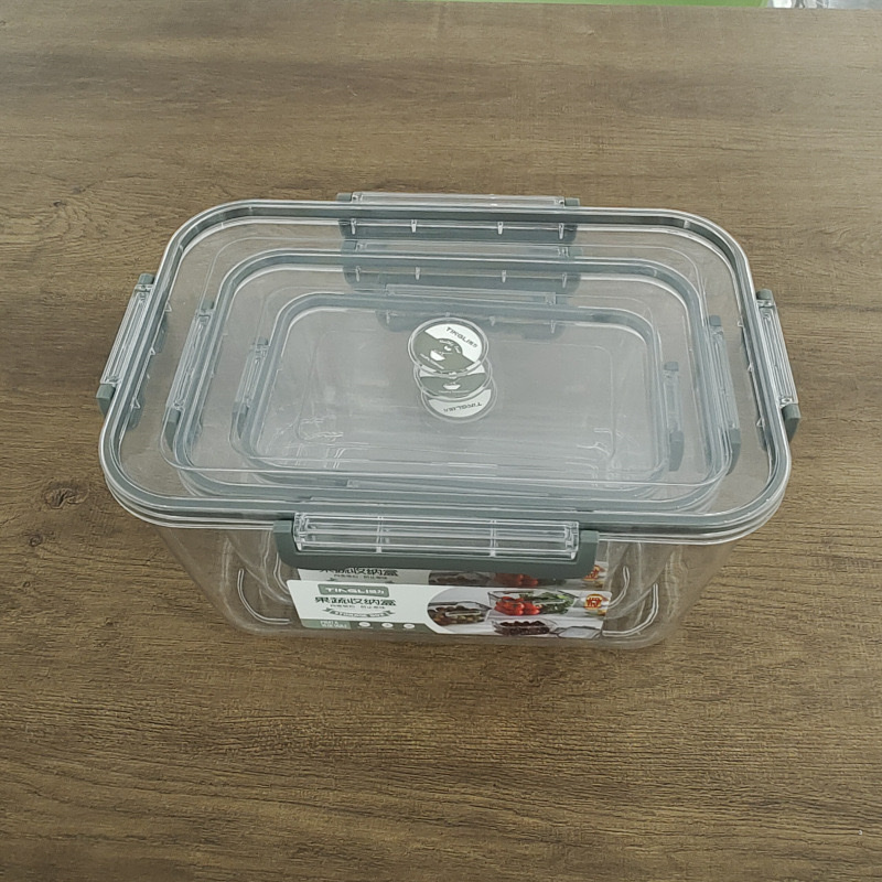 饭盒便当盒/饭盒/玻璃保鲜盒/保鲜盒/可微波便当盒产品图