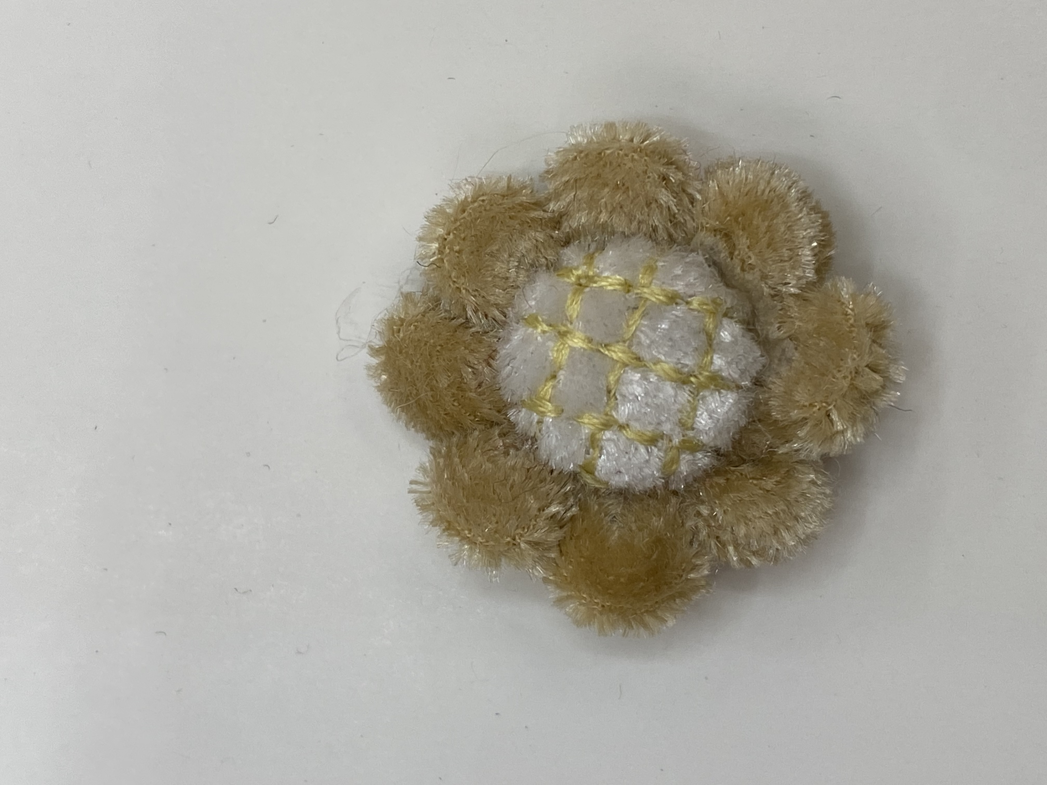 The cute velvet five-petal flower winter new clothing accessories, hair clips and hair accessories are available in a full range of colors detail image 9