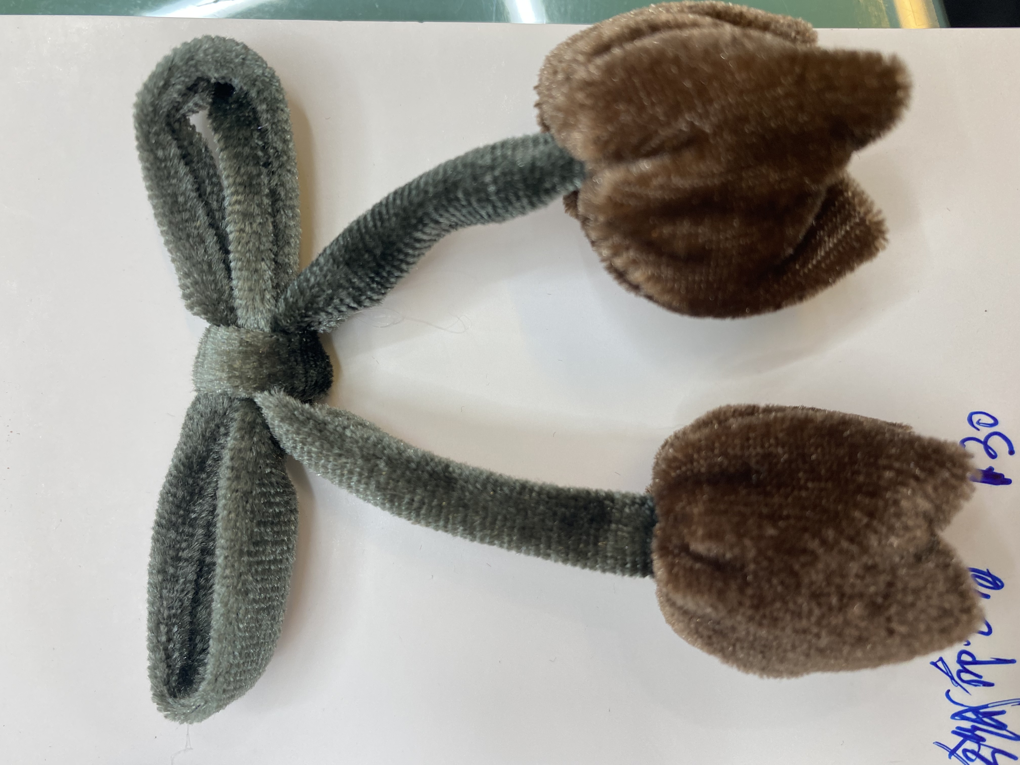 Cute and versatile new velvet tulip hair clips, hair accessories, clothing, shoes and accessories for autumn and winter detail image 4
