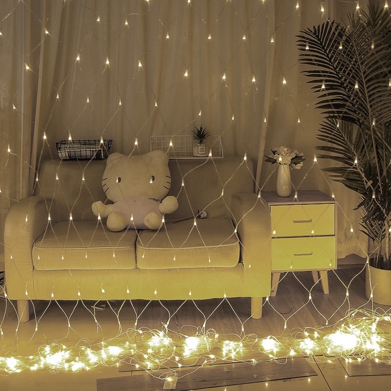 LED fishing net light, net light, grid light manufacturer wholesale outdoor courtyard hotel lawn waterproof Christmas decoration detail image 8
