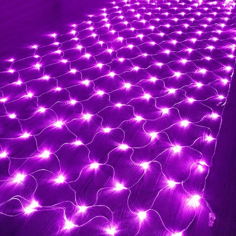 LED fishing net light, net light, grid light manufacturer wholesale outdoor courtyard hotel lawn waterproof Christmas decoration detail image 13