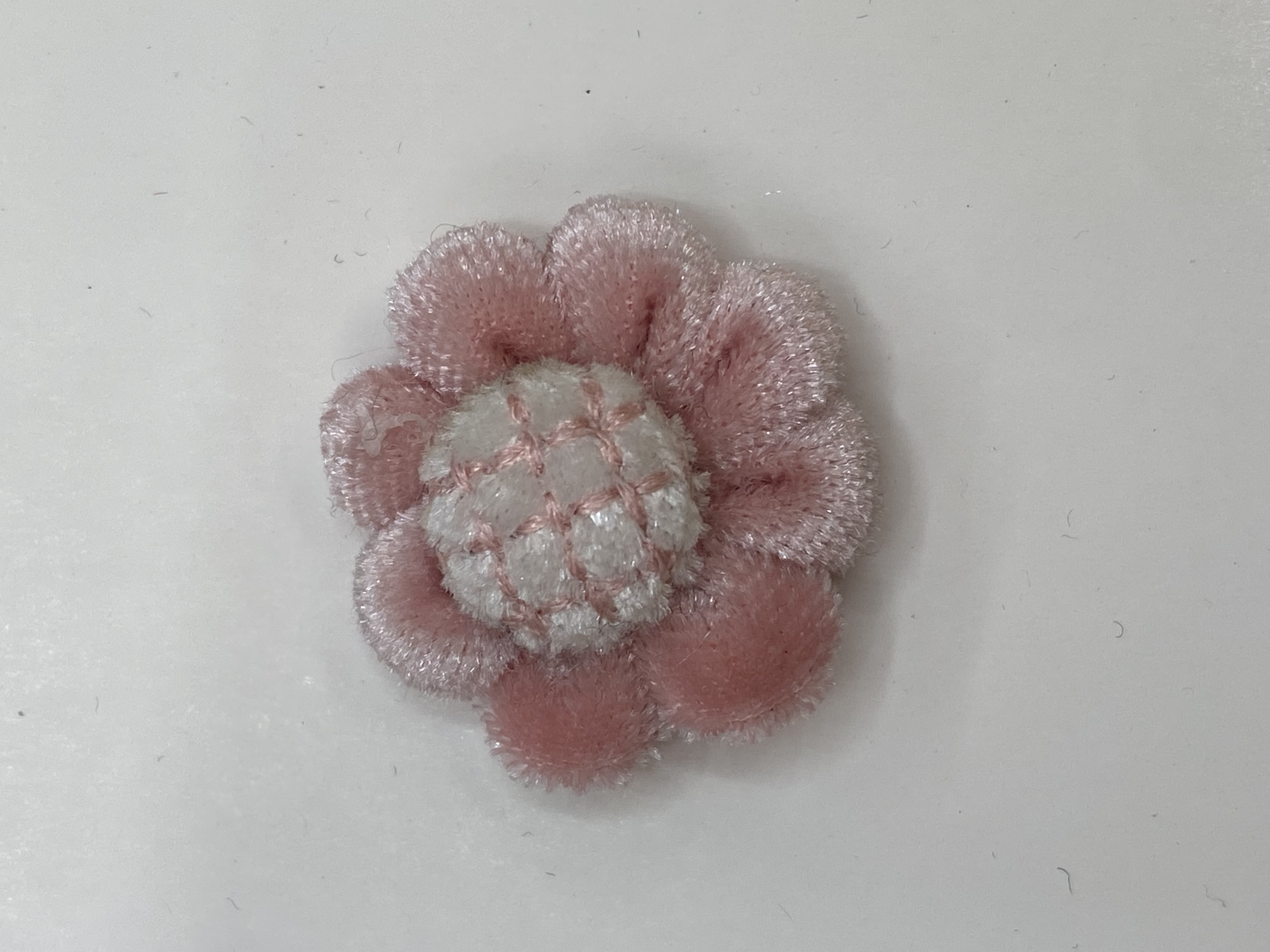 The cute velvet five-petal flower winter new clothing accessories, hair clips and hair accessories are available in a full range of colors detail image 6