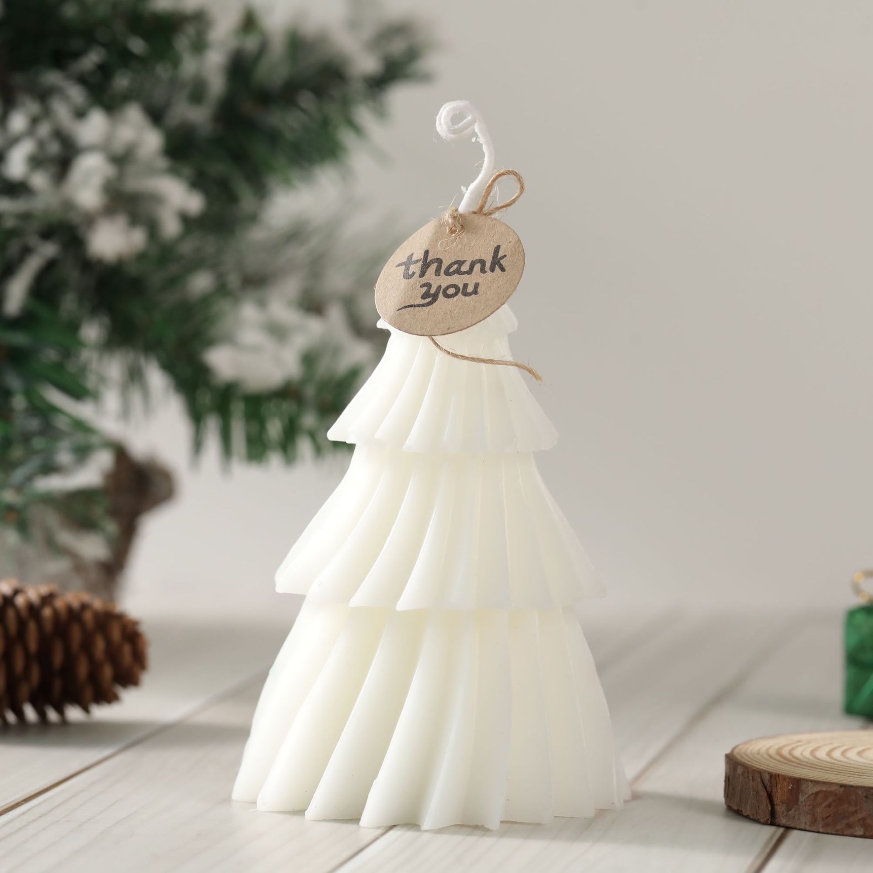 Ins-style scented candles, Christmas gift decoration, table mini Christmas scented candles, birthday happy candles Application Scenario