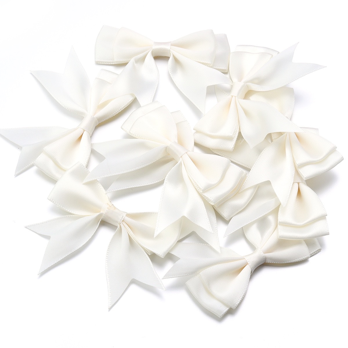 Ins-style ribbon double-layer dovetail waist bow clothing decoration large bow DIY handcrafted hair clip accessories detail image 8