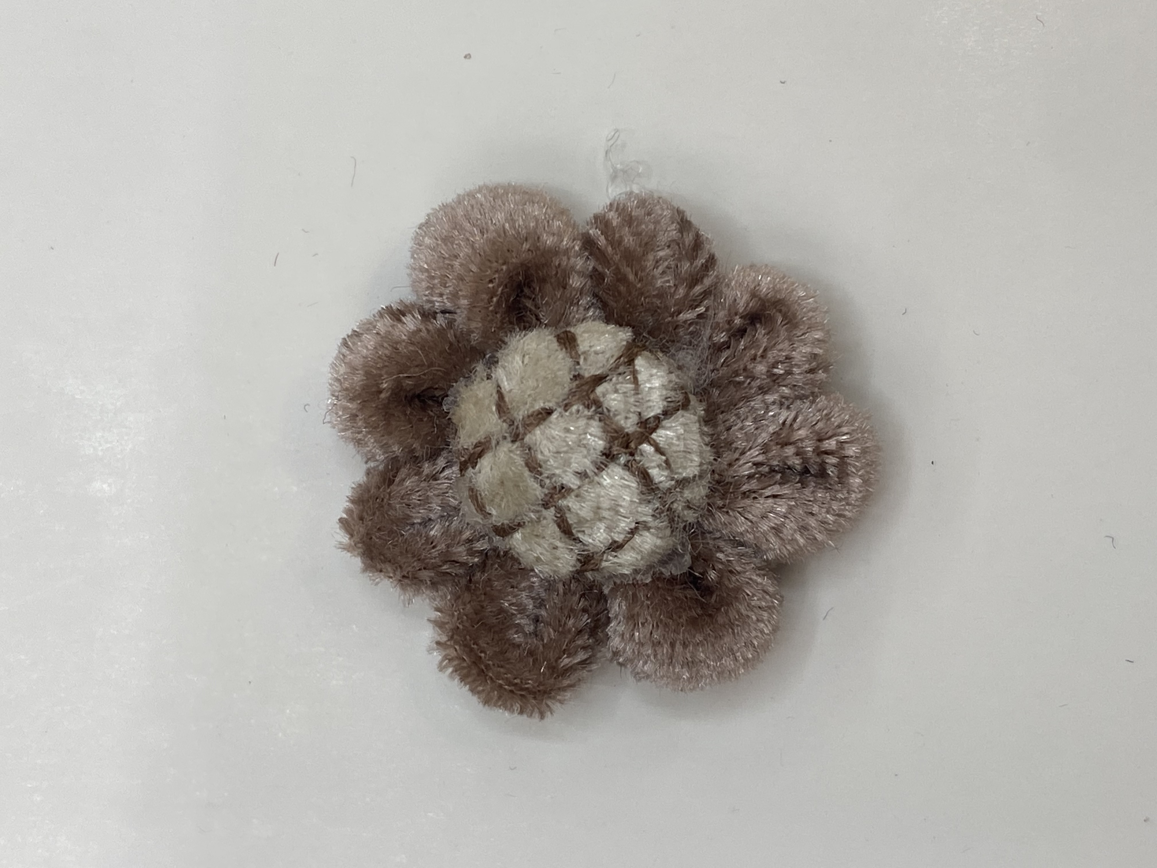 The cute velvet five-petal flower winter new clothing accessories, hair clips and hair accessories are available in a full range of colors Item Picture