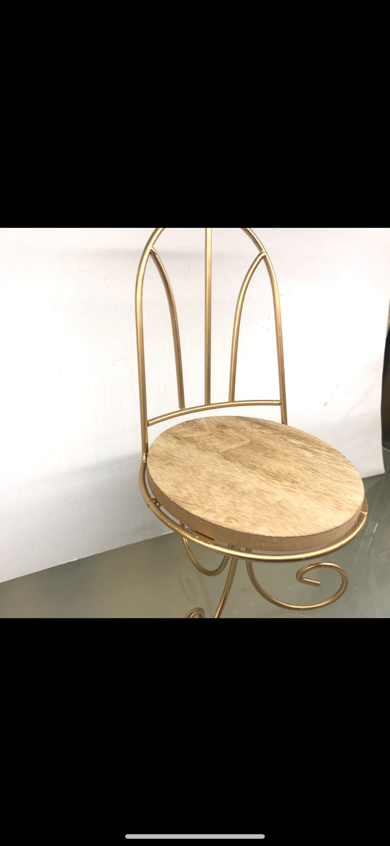 铁艺工艺品家居摆件凳子金属摆件美式简约古典软装饰品样板间书房客厅门装饰品白底实物图