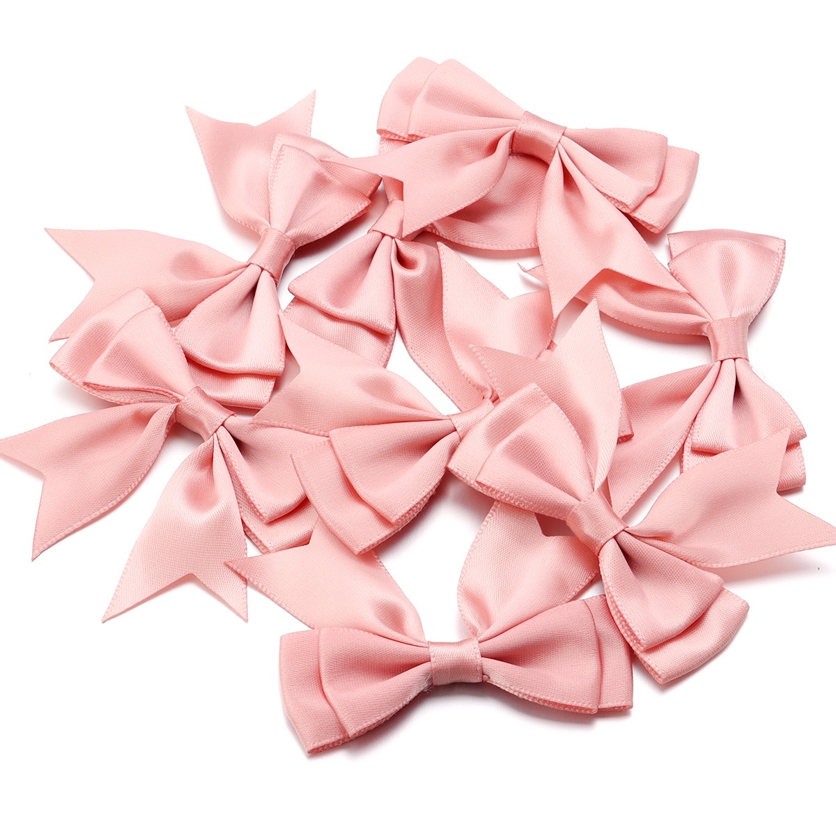 Ins-style ribbon double-layer dovetail waist bow clothing decoration large bow DIY handcrafted hair clip accessories detail image 4