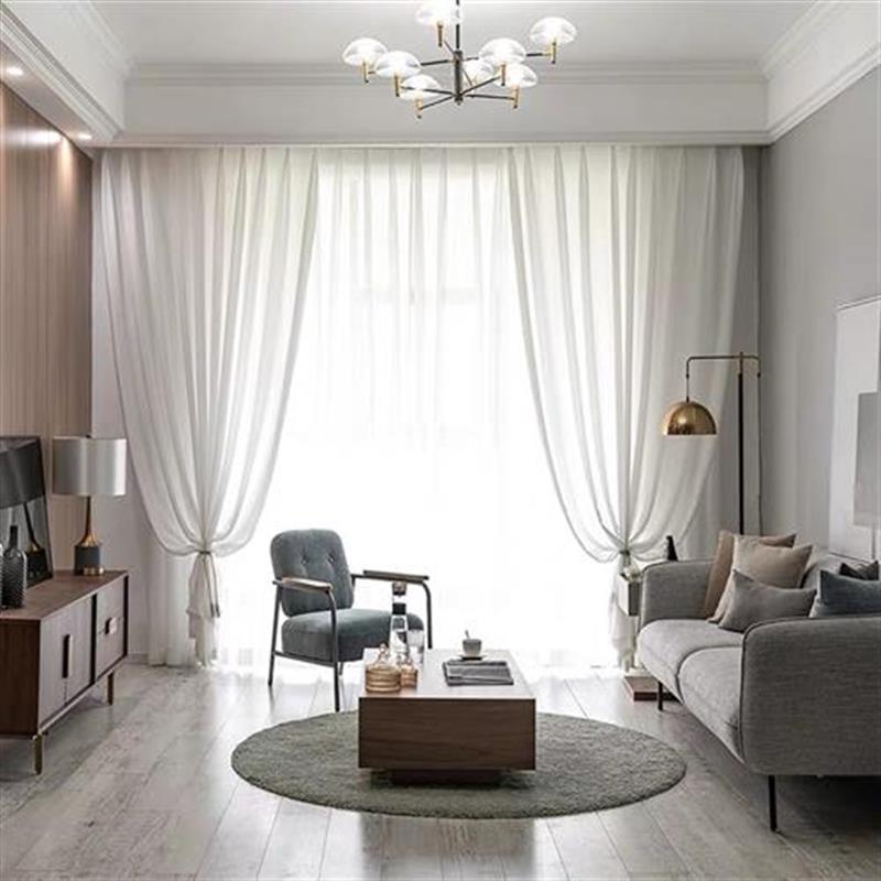 Roland Home 2024 Bedroom modern light Luxury new transparent window screen roller blinds Specification image