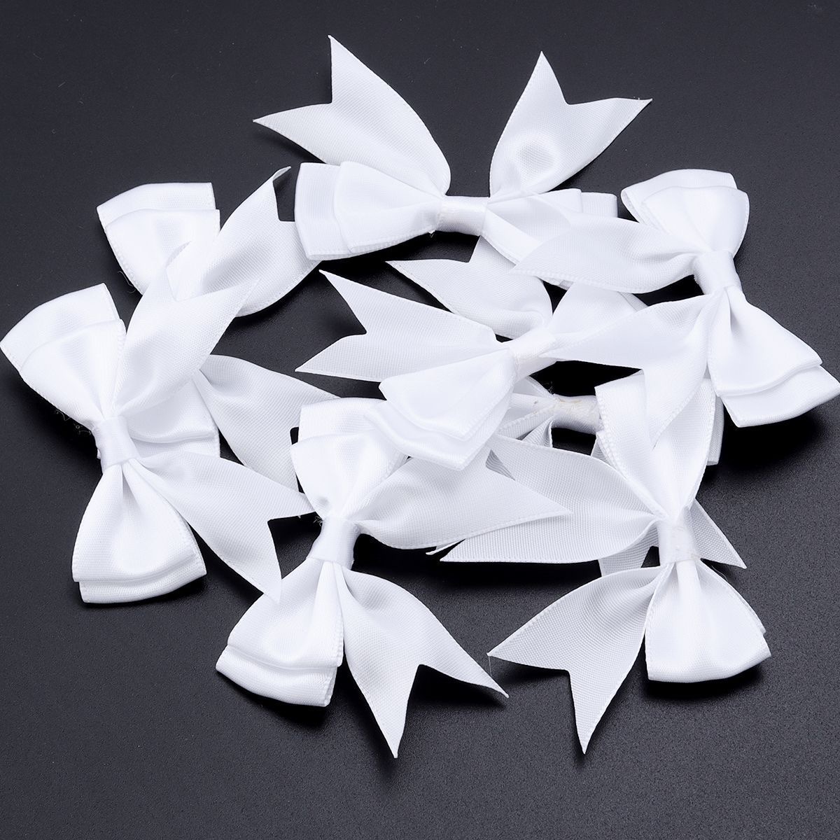 Ins-style ribbon double-layer dovetail waist bow clothing decoration large bow DIY handcrafted hair clip accessories detail image 2