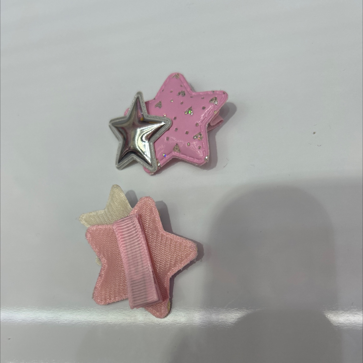 New five-pointed star trendy hair clips for children, warm and cute decorative items, a gift for children's hearts Specification image