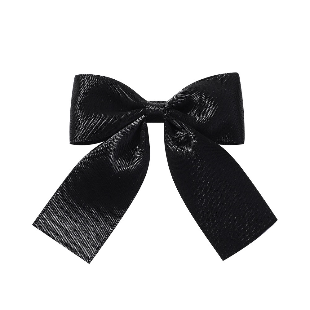 Amazon candy-colored girl's bow ribbon, Maillard hairpin, hair accessory, cute princess daily hairpin detail image 6