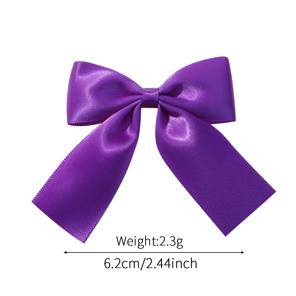 Amazon candy-colored girl's bow ribbon, Maillard hairpin, hair accessory, cute princess daily hairpin detail image 2