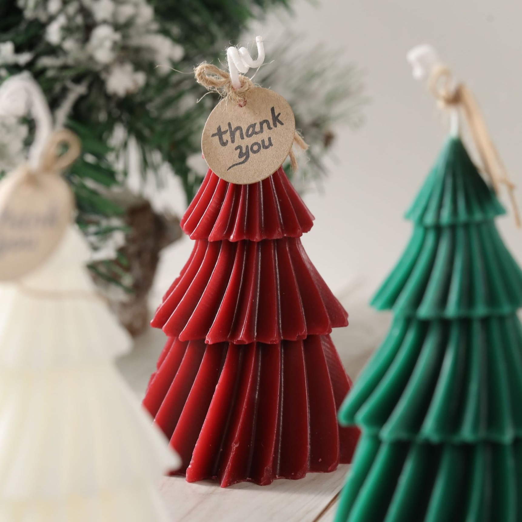 Ins-style scented candles, Christmas gift decoration, table mini Christmas scented candles, birthday happy candles Item Picture