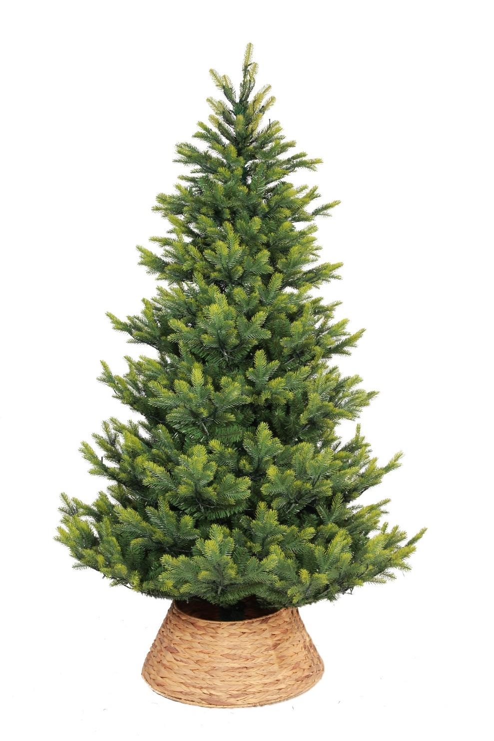 High-end PE leaves with LED Christmas trees, Christmas supplies, Christmas PE tree simulation leaves detail image 5