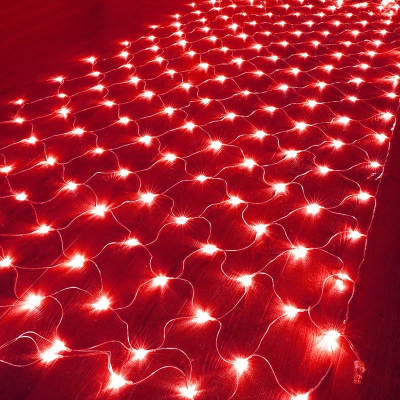 LED fishing net light, net light, grid light manufacturer wholesale outdoor courtyard hotel lawn waterproof Christmas decoration detail image 12