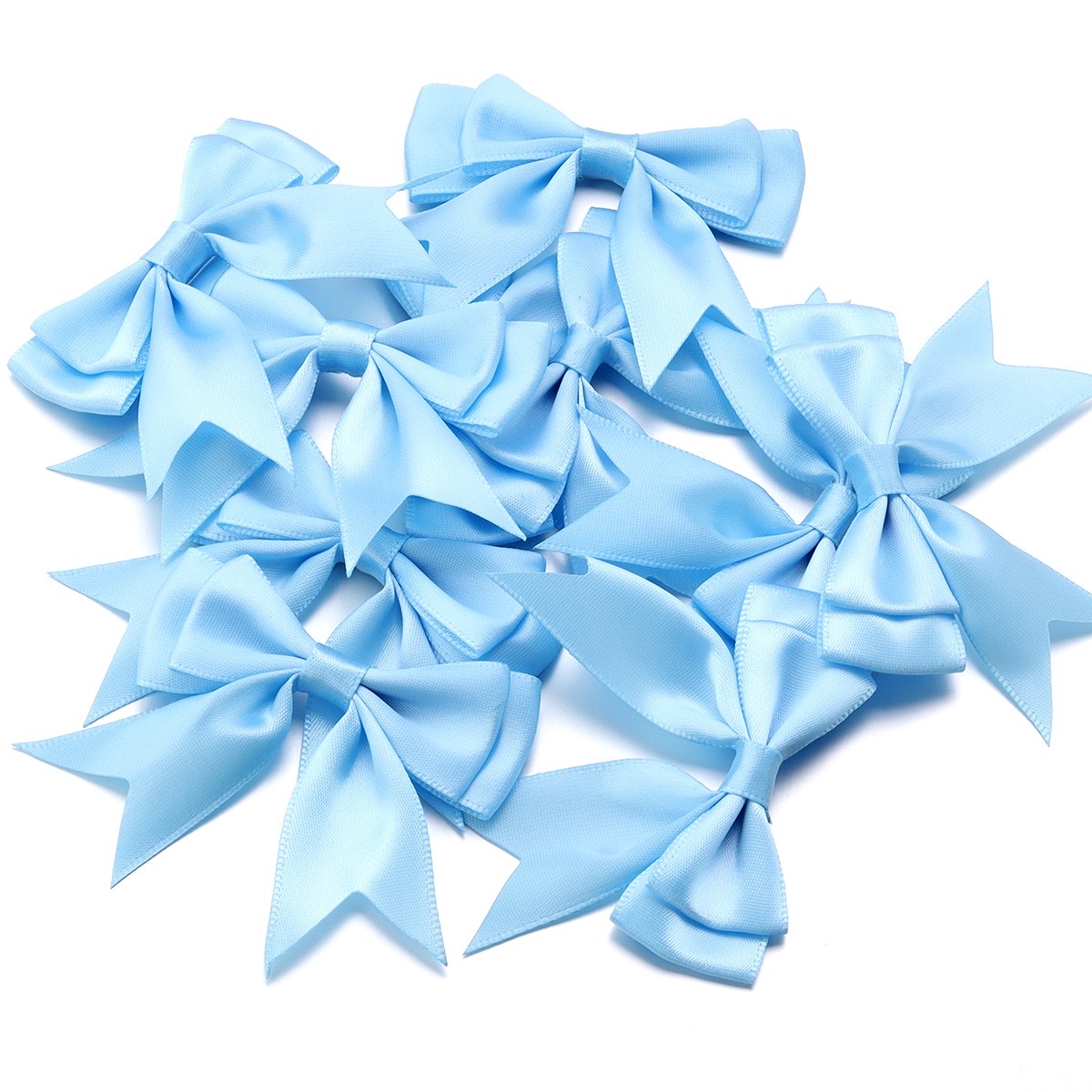 Ins-style ribbon double-layer dovetail waist bow clothing decoration large bow DIY handcrafted hair clip accessories detail image 9