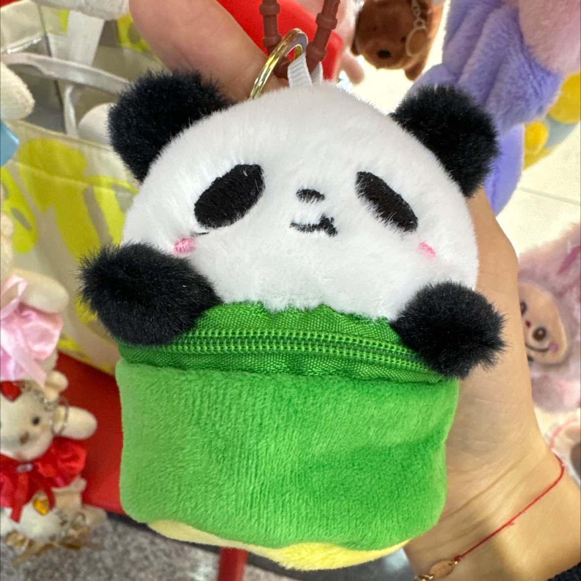毛绒玩具2025款 熊猫挂件毛绒玩具