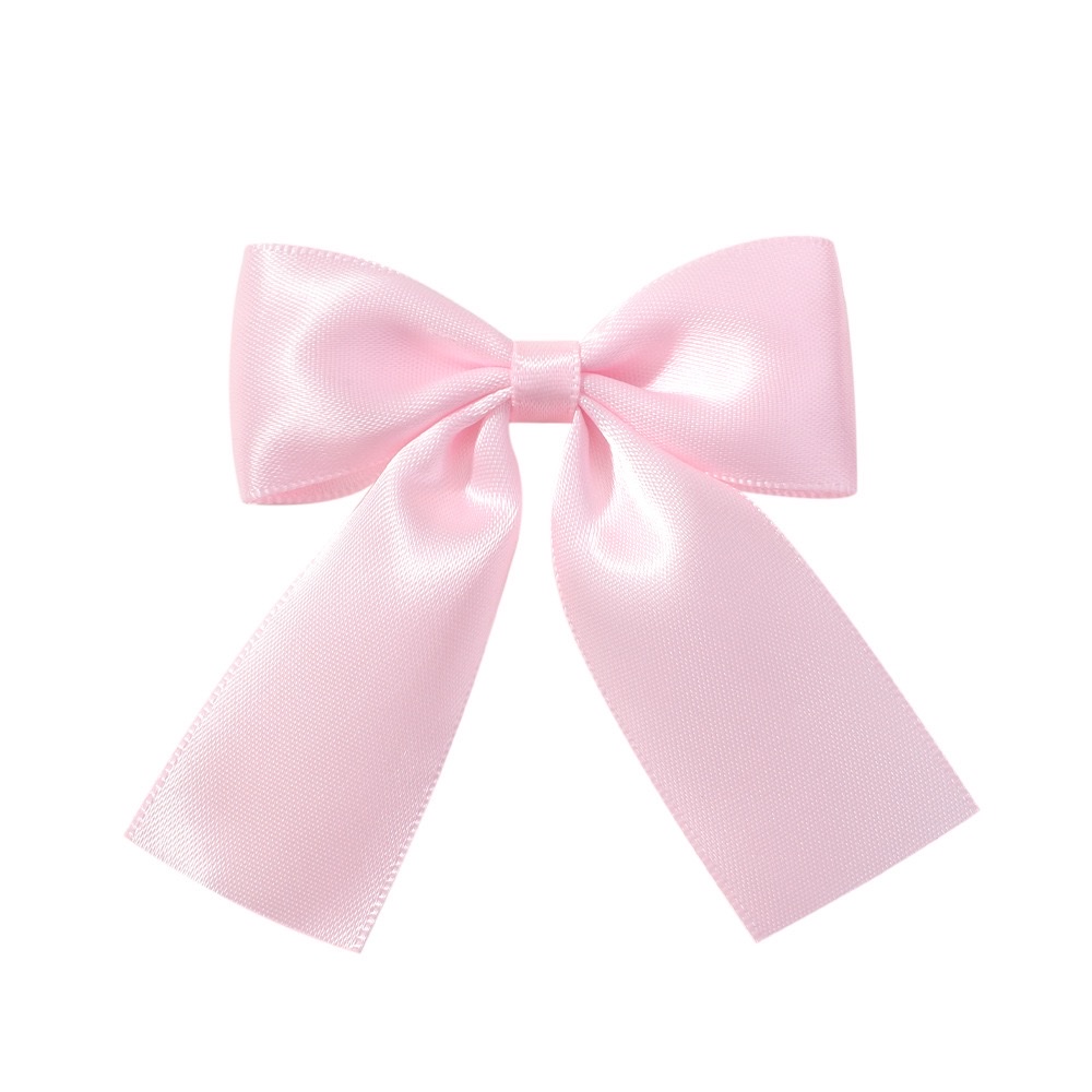 Amazon candy-colored girl's bow ribbon, Maillard hairpin, hair accessory, cute princess daily hairpin Item Picture