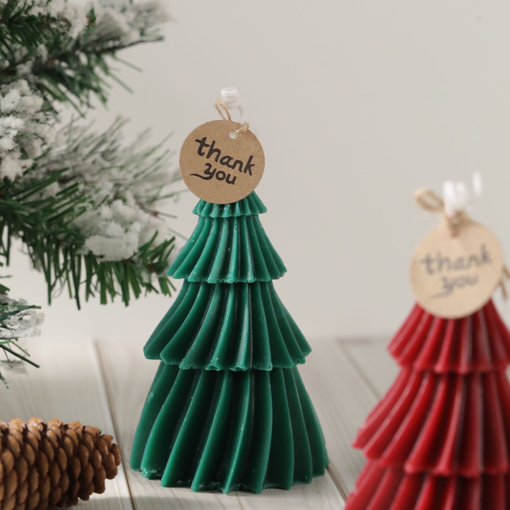 Ins-style scented candles, Christmas gift decoration, table mini Christmas scented candles, birthday happy candles detail image 7
