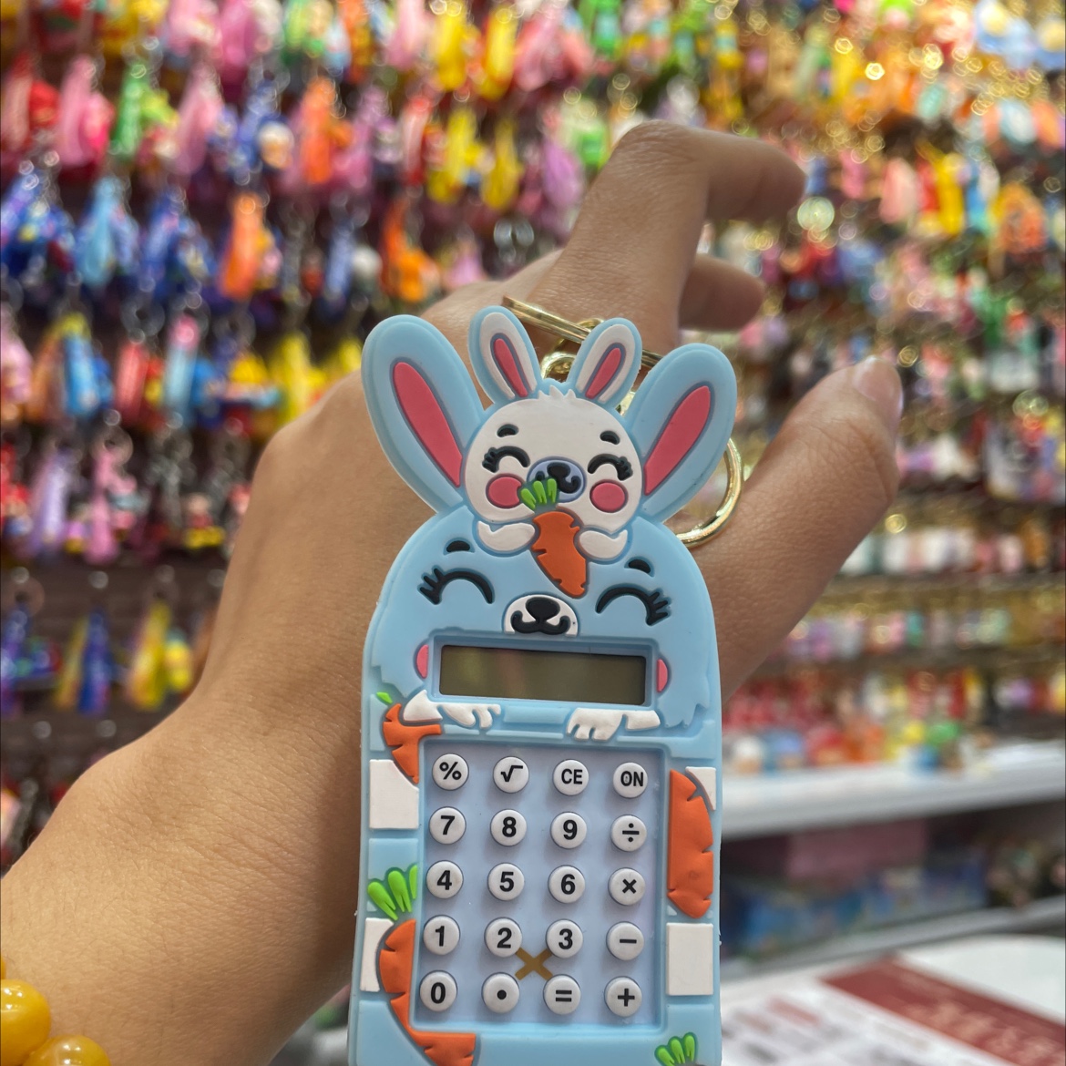 钥匙扣 女士2024新款可爱钥匙扣配件 时尚潮流个性创意礼品钥匙扣钥匙扣配件详情图3