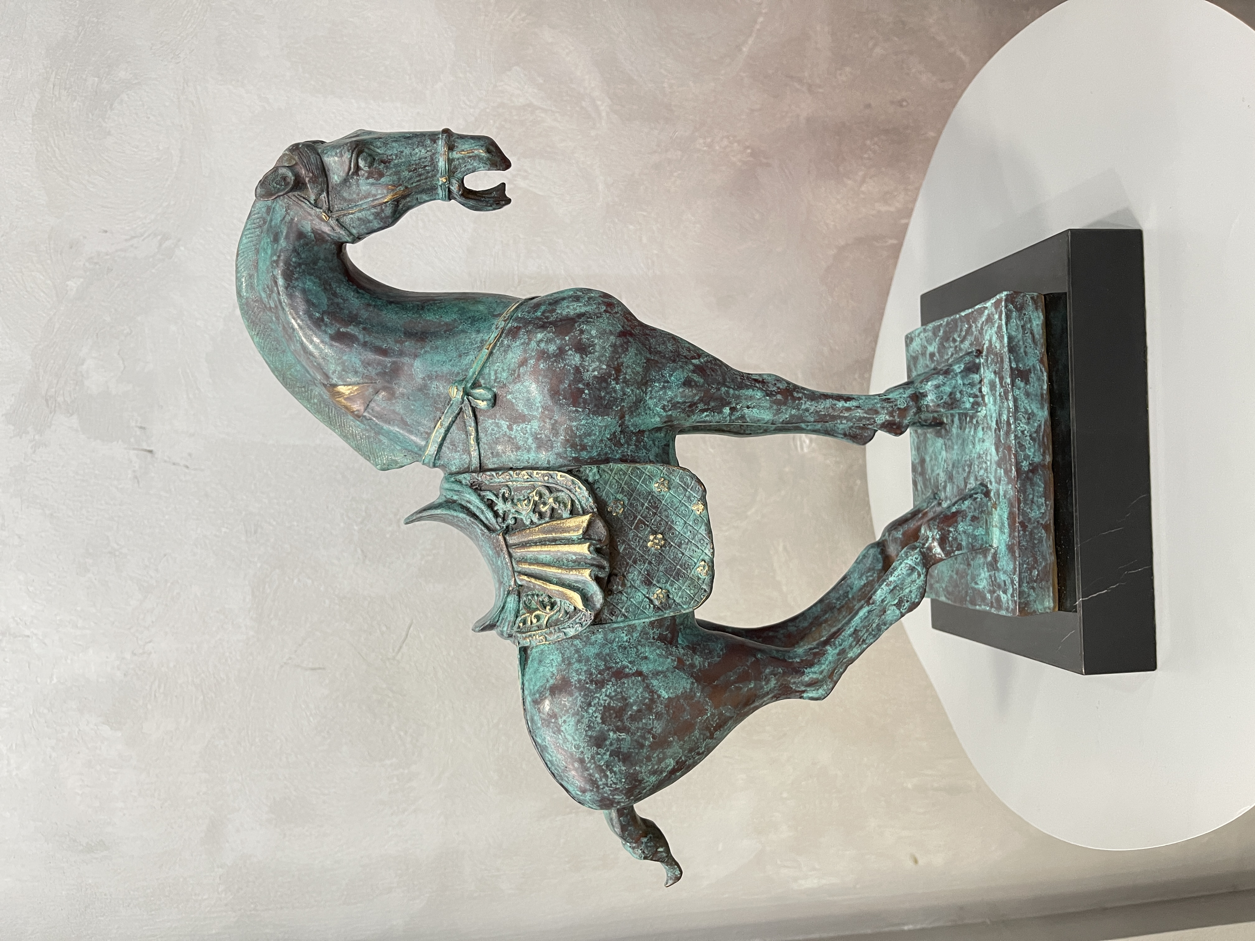 Handicrafts and ornaments, copper handicrafts, copper horses, copper Tang horse handicrafts and ornaments Specification image