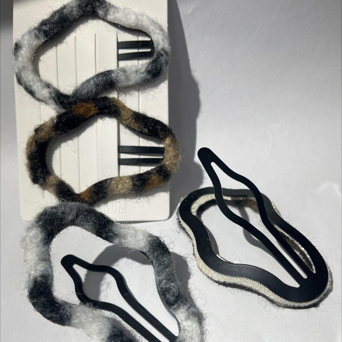 Leopard print fur BB clip details Picture