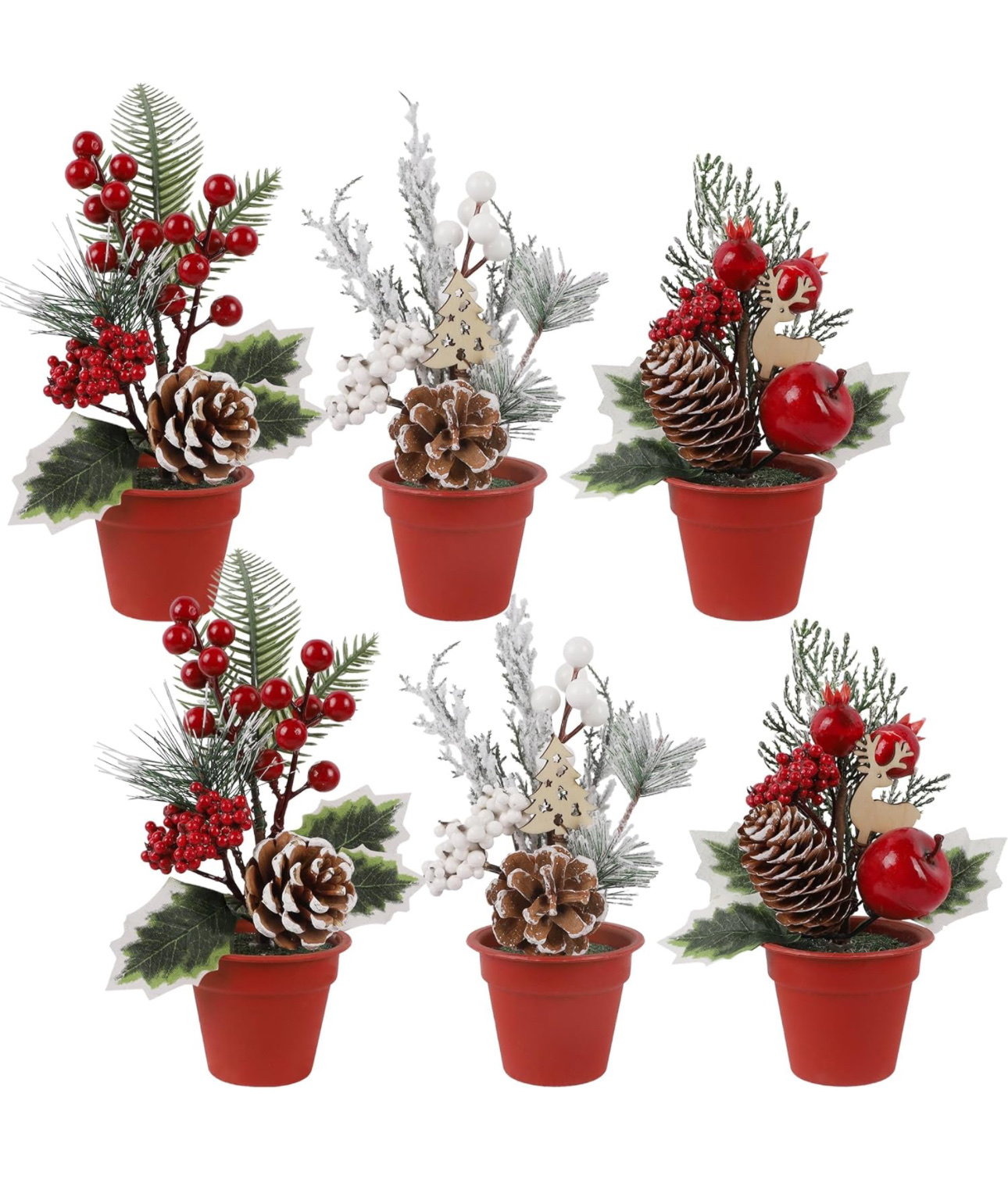 圣诞节排队摆件硅胶人造花仿真花 清明花木棉假花 家具装饰 高仿真度 环保材质 耐久美观 室内外适