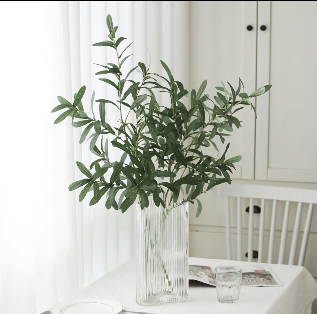 Olive branch artificial flower Application Scenario