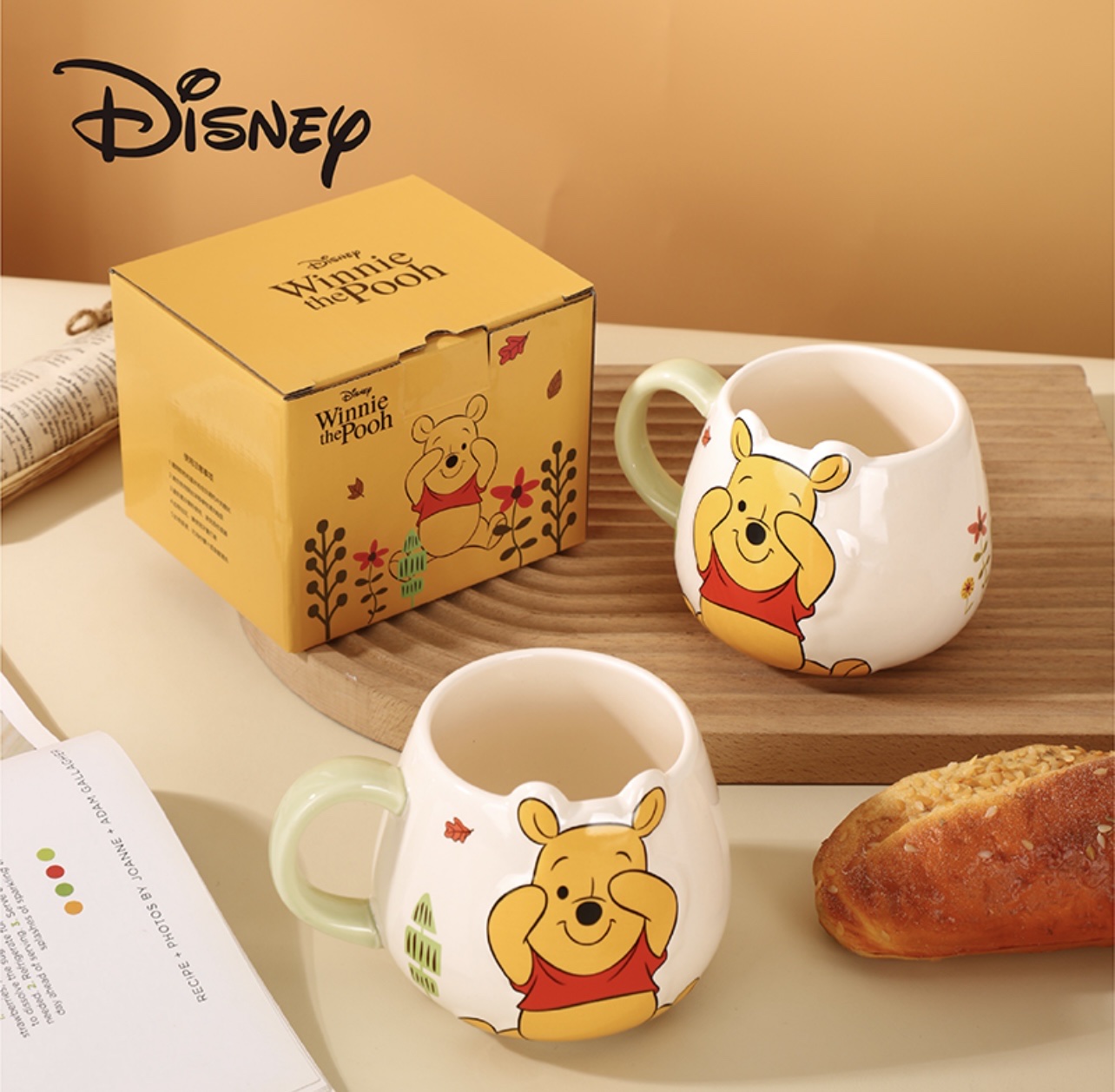 Fine ceramic relief mugs, coffee cups, gift cups, art ornaments, home decorations, ceramic handicrafts, exquisite porcelain art collection Application Scenario